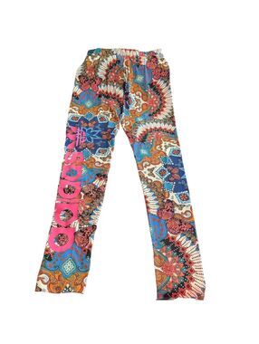 Farm Rio x Adidas Borbomix Trefoil Firebird Leggings Size Small